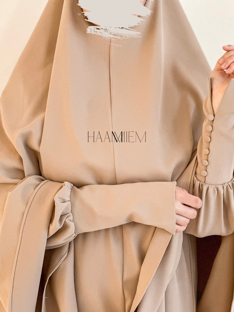 HAAMIEM Imperial Abaya - Splendid Sepia