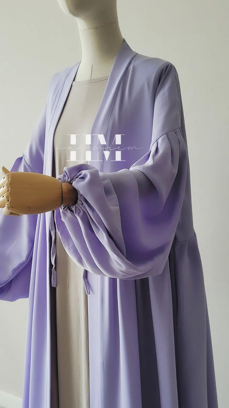 Kimono London Nidha Sweet Mauve - Al Mouslimate