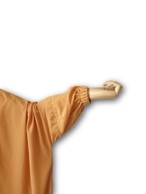 Straight Sleeve Abaya Miel - Al Mouslimate