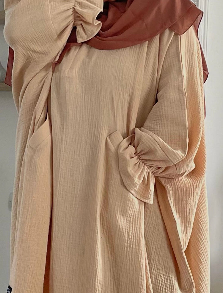 Robe Comfy Beige - Faraasha Collection